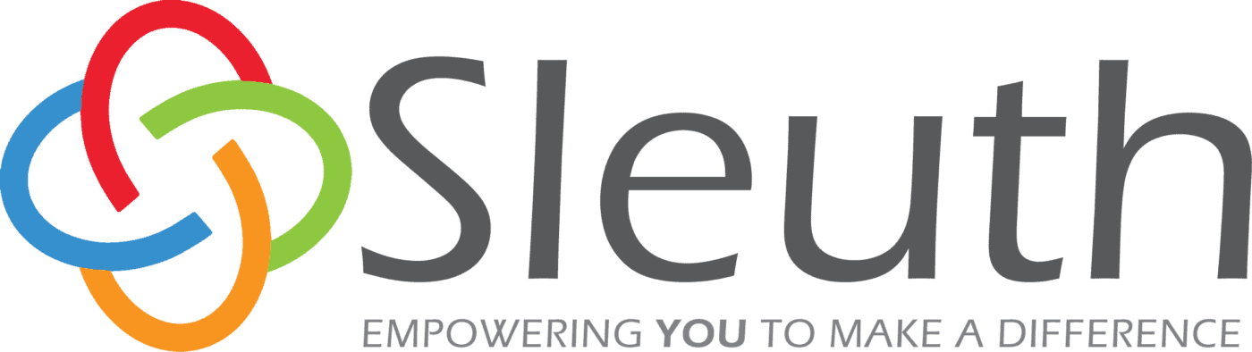 Sleuth. empowering you to make a difference.